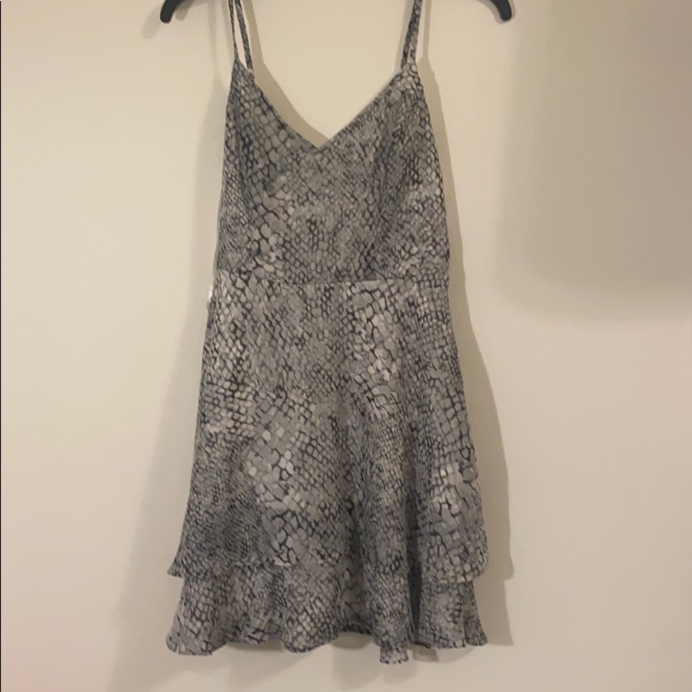 Snake Print Dress